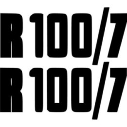 Bmw R100 7 Die Cut Stickers Decals - DecalsHouse