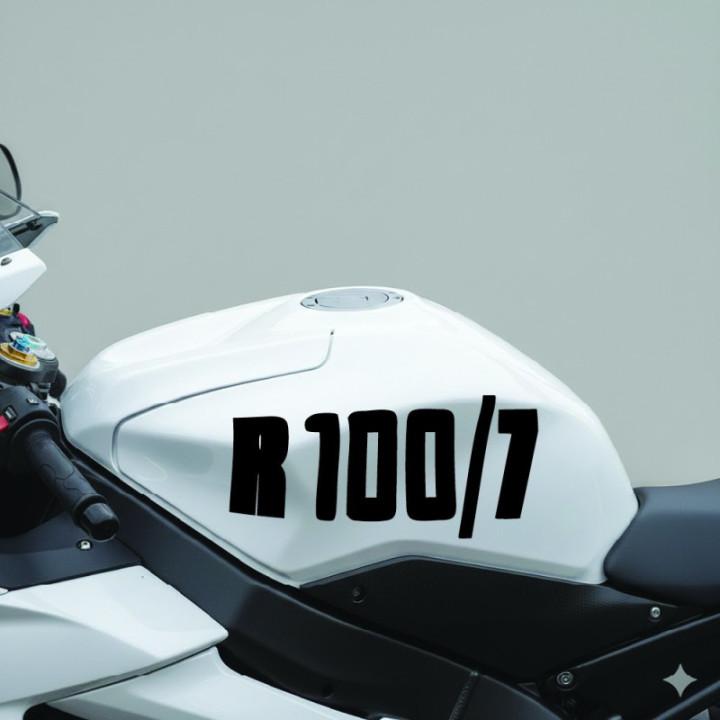 Bmw R100 7 Die Cut Stickers Decals - DecalsHouse