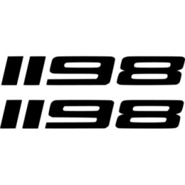 Ducati 1198 Die Cut Stickers Decals - DecalsHouse