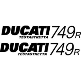 Ducati 749 R Die Cut Stickers Decals - DecalsHouse