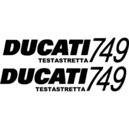 Ducati 749 Testastretta Die Cut Stickers Decals - DecalsHouse