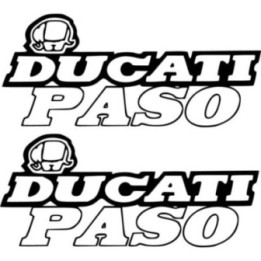 Ducati 750 Paso Stickers – Classic Sportbike Decals (2-Pack)