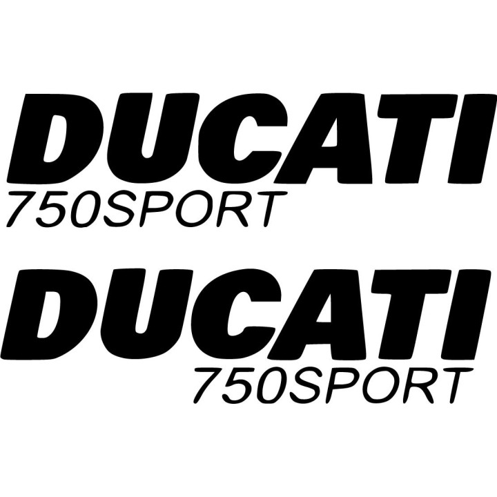 Ducati 750 Sport Die Cut Stickers Decals - DecalsHouse
