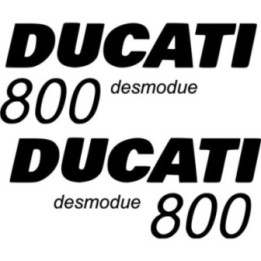 Ducati 800 Desmodue Die Cut Stickers Decals - DecalsHouse
