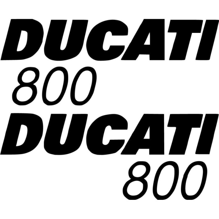 Ducati 800 Die Cut Stickers Decals - DecalsHouse