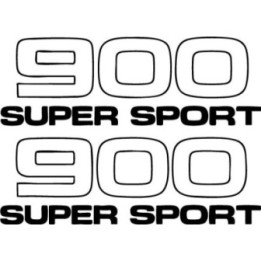 Ducati 900 Sport Die Cut Style 2 Stickers Decals - DecalsHouse