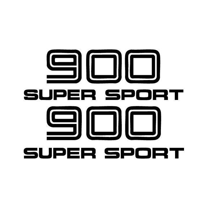 Ducati 900 Super Sport Die Cut Stickers Decals - DecalsHouse