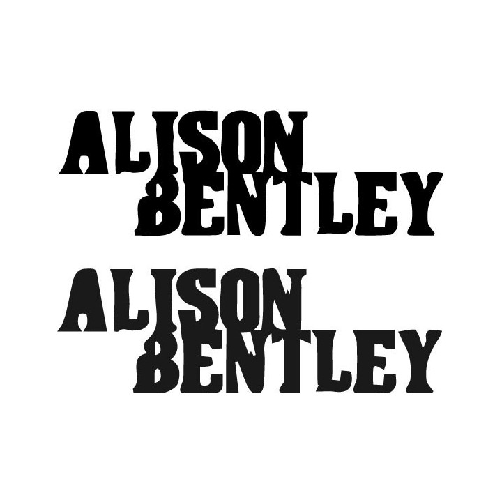 Alison Bentley Band Stickers – Jazz Artist Decals (2-Pack)