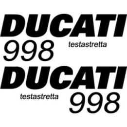 Ducati 998 Testastretta Die Cut Stickers Decals - DecalsHouse