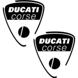 Ducati Corse Logo Die Cut Stickers Decals - DecalsHouse