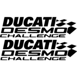 Ducati Desmo Challange Die Cut Stickers Decals - DecalsHouse