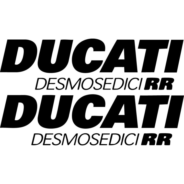 Ducati Desmosedici RR Stickers – MotoGP Road Replica Decals (2-Pack)