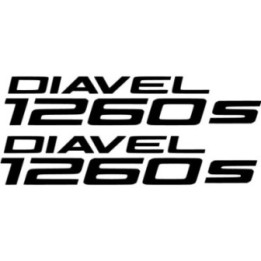 Ducati Diavel 1260 S Power Cruiser Stickers – Motorcycle Decals (2-Pack)