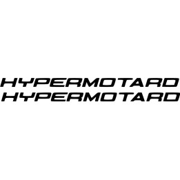 Ducati Hm Hypermotard Die Cut Lettering Stickers Decals - DecalsHouse
