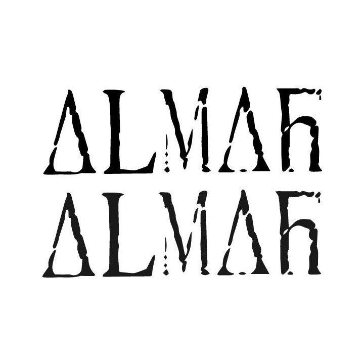 Almah Stickers – Power Metal Band Decals (2-Pack)