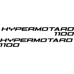 Ducati Hypermotard 1100 Die Cut Stickers Decals - DecalsHouse