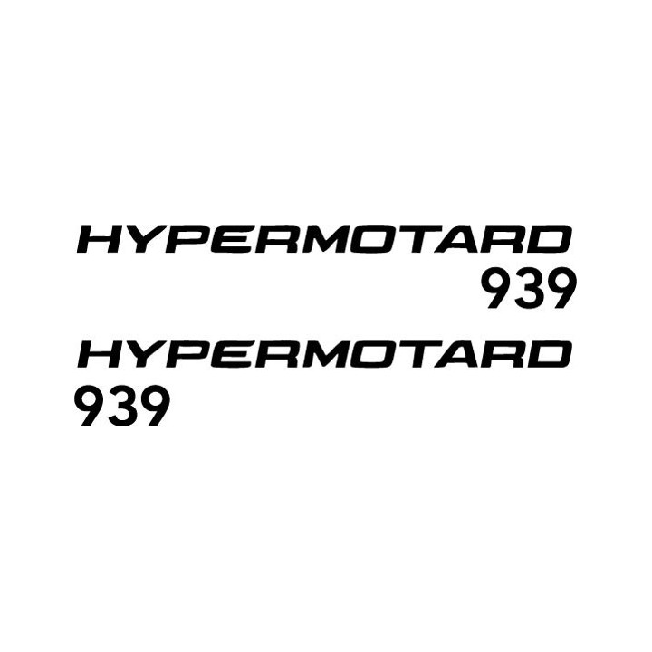 Ducati Hypermotard 939 Die Cut Style 2 Stickers Decals - DecalsHouse