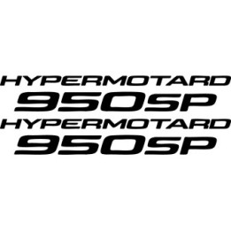 Ducati Hypermotard 950 SP Naked Bike Stickers – Motorcycle Decals (2-Pack)