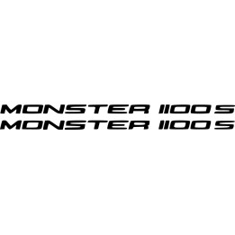 Ducati Monster 1100s Die Cut Stickers Decals - DecalsHouse