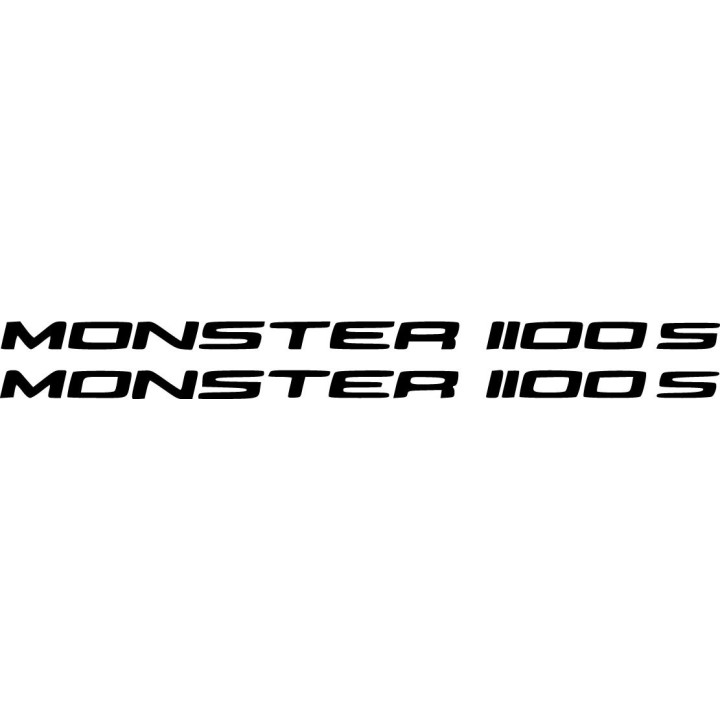 Ducati Monster 1100s Die Cut Stickers Decals - DecalsHouse
