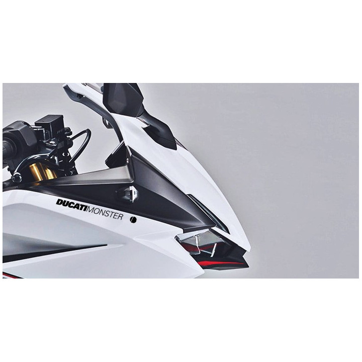 Ducati Monster Die Cut Style 4 Stickers Decals - DecalsHouse