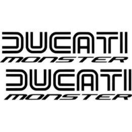 Ducati Monster Stickers – 821 937 1200 Naked Bike Decals (2-Pack)