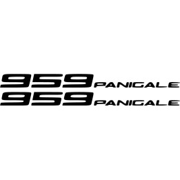 Ducati Panigale 959 Die Cut Style 2 Stickers Decals - DecalsHouse