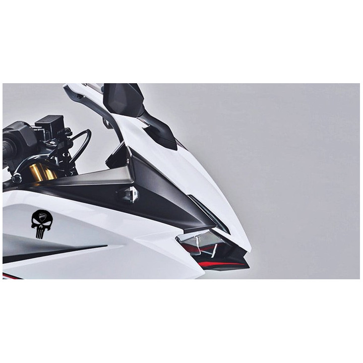 Ducati Punisher Die Cut Stickers Decals - DecalsHouse