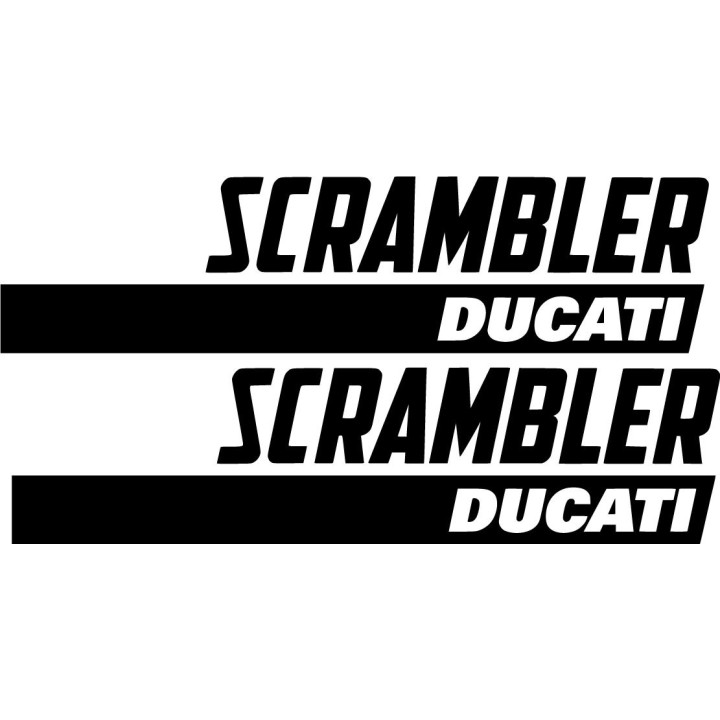Ducati Scrambler Die Cut Style 5 Stickers Decals - DecalsHouse