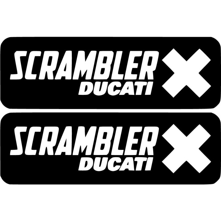 Ducati Scrambler Die Cut Style 8 Stickers Decals - DecalsHouse