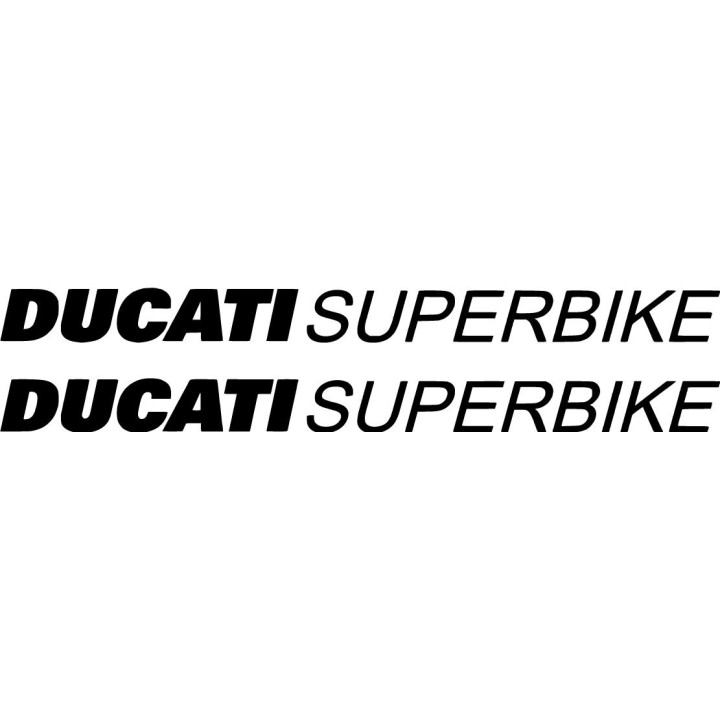 Ducati Superbike Die Cut Stickers Decals - DecalsHouse