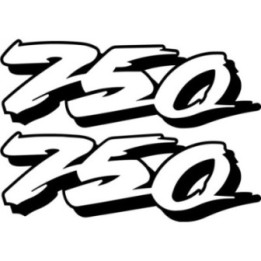 Ducati Supersport 750 Die Cut Style 2 Stickers Decals - DecalsHouse