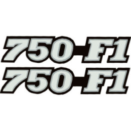Ducati 750 F1 Stickers – Classic Racing Heritage Decals (2-Pack)