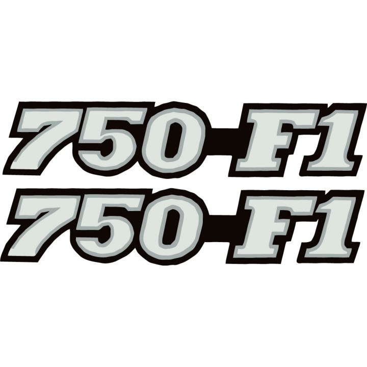 Ducati 750 F1 Stickers – Classic Racing Heritage Decals (2-Pack)