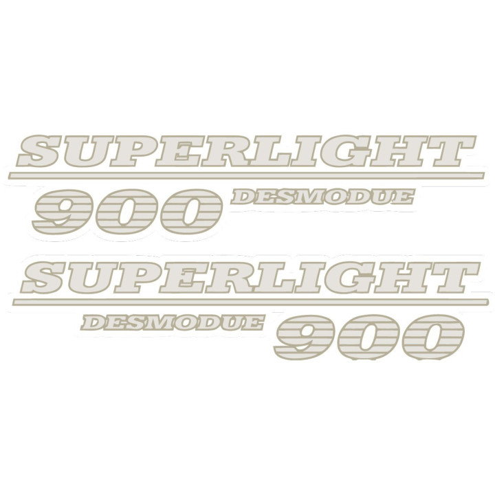 Ducati 900 Superlight Stickers – Classic 900SS Decals (2-Pack)