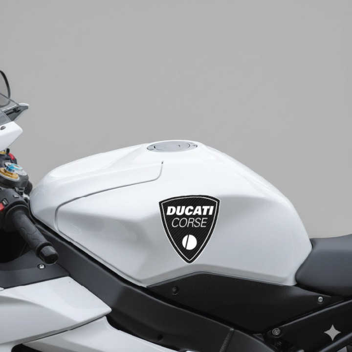 Ducati Corse Logo Style 3 Stickers Decals - DecalsHouse