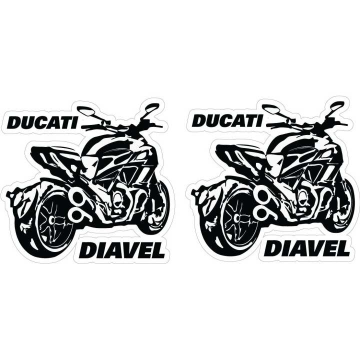 Ducati Diavel Bike Stickers Decals - DecalsHouse