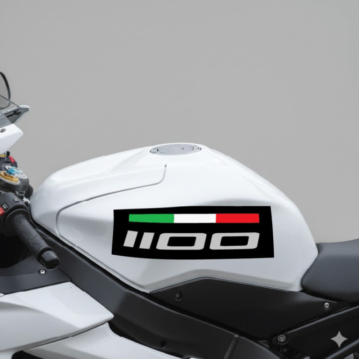 Ducati Hypermotard 1100 Stickers Decals - DecalsHouse