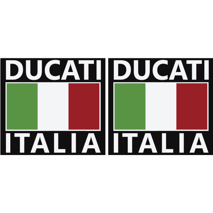Ducati Italia Stickers Decals - DecalsHouse