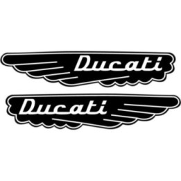 Ducati Logo Wings Stickers Decals - DecalsHouse