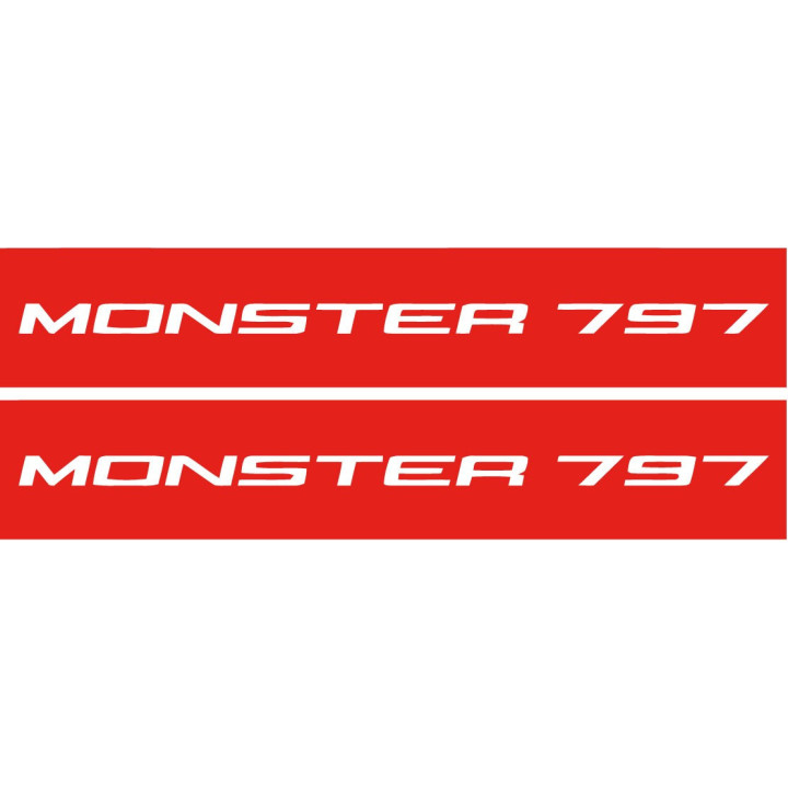 Ducati Monster 797 Style 2 Stickers Decals - DecalsHouse