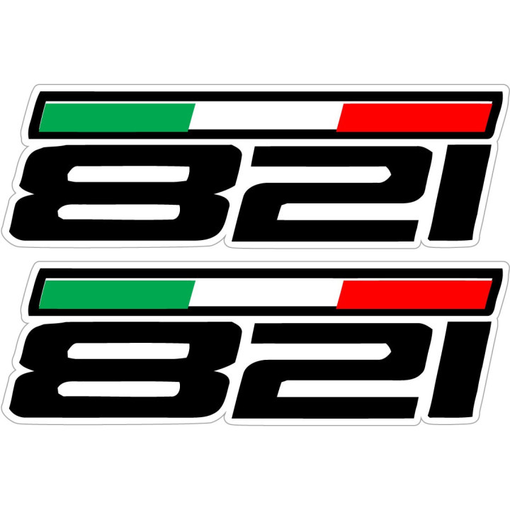 Ducati Monster 821 Stickers Style 2 – Naked Bike Decals (2-Pack)