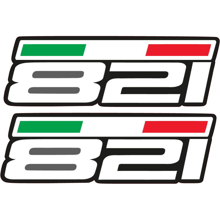 Ducati Monster 821 Style 3 Stickers Decals - DecalsHouse