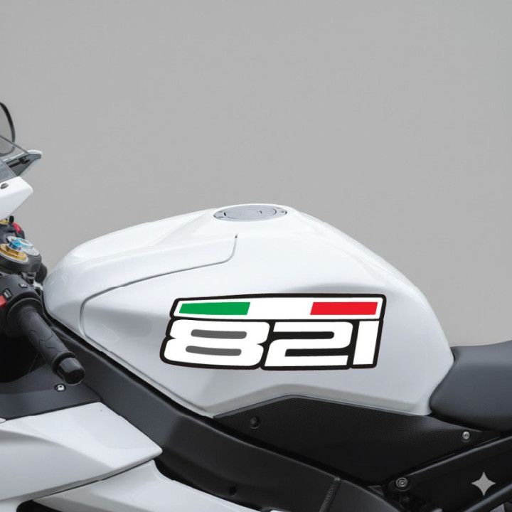 Ducati Monster 821 Style 3 Stickers Decals - DecalsHouse