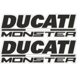 Ducati Monster With Italy Flag Stickers Decals - DecalsHouse