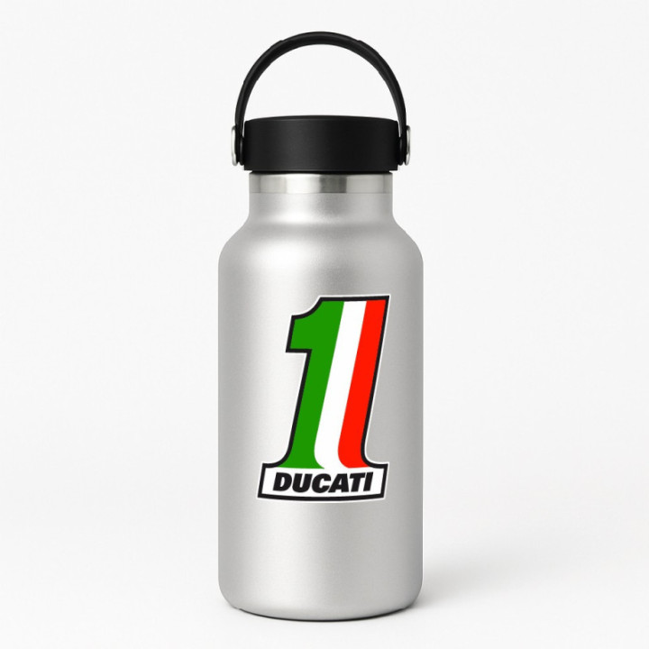 Ducati Number 1 Stickers Decals - DecalsHouse