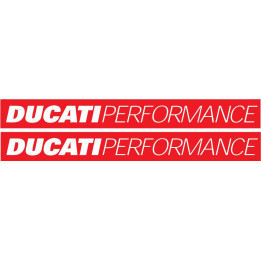 Ducati Performance Style 2 Stickers Decals - DecalsHouse