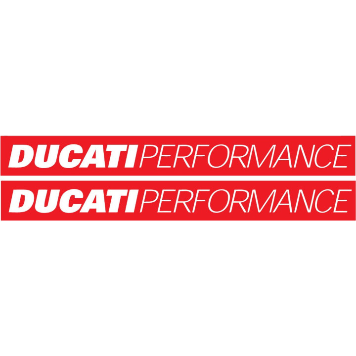 Ducati Performance Style 2 Stickers Decals - DecalsHouse