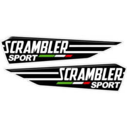 Ducati Scrambler Sport Style 2 Stickers Decals - DecalsHouse