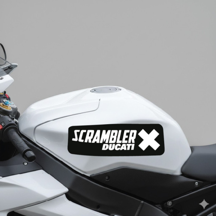 Ducati Scrambler Style 10 Stickers Decals - DecalsHouse